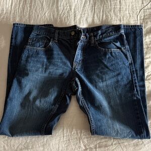 Banana Republic Dark Blue Straight Jeans